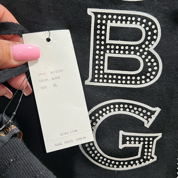 New beautiful BCBG suit with diamond studs.😍. Size XL - Picture 8 of 11